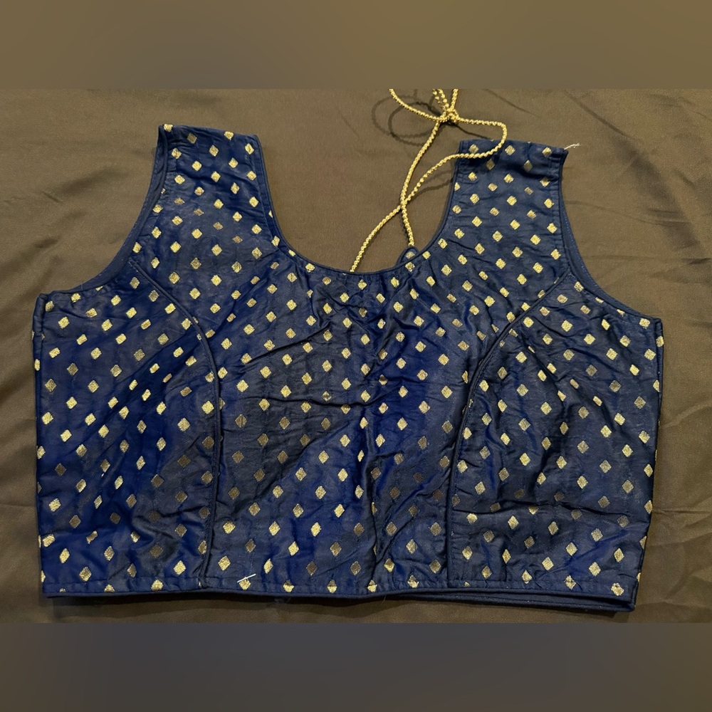 Indian crop top blouse for lehenga or saree